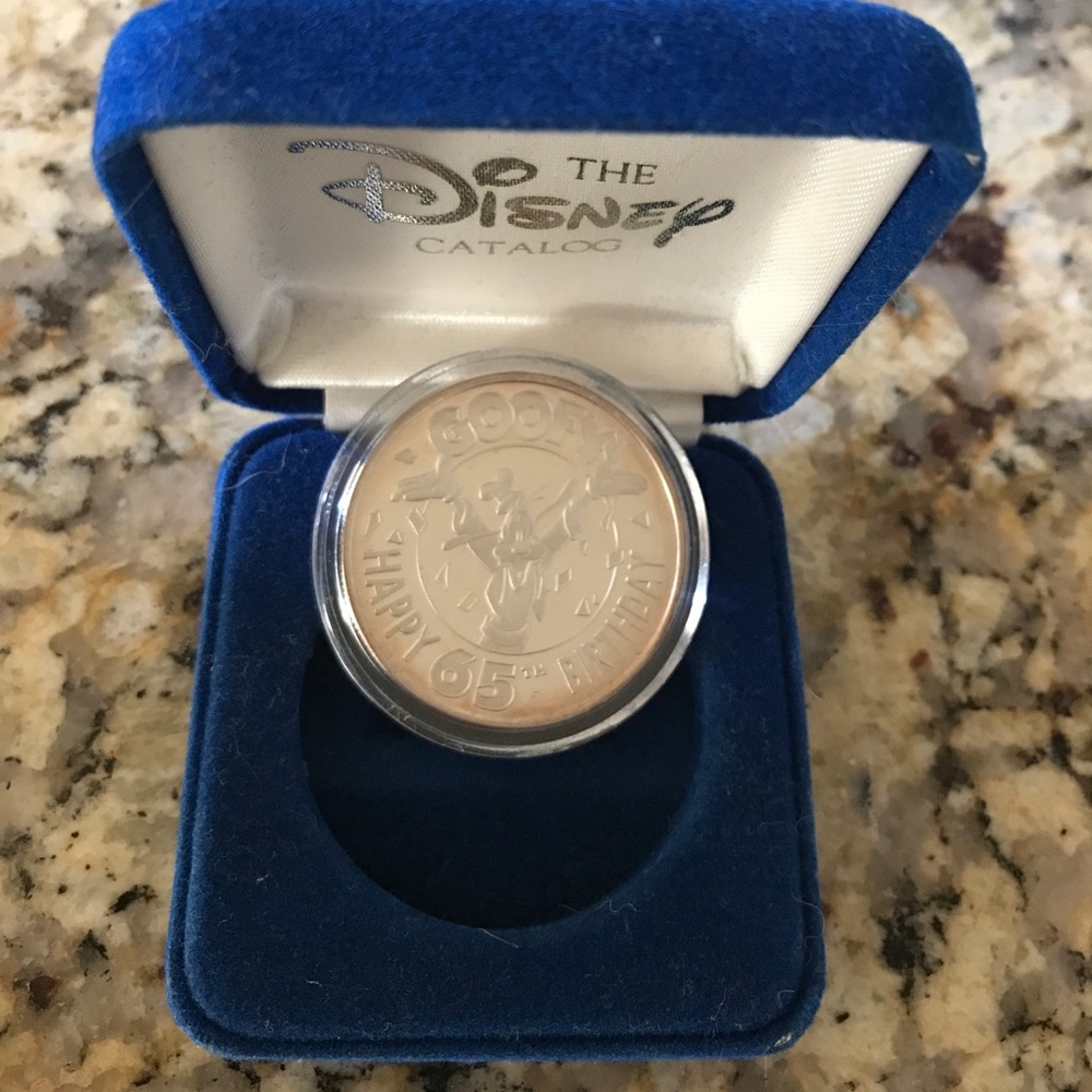 Disney collectible .999 fine silver coin!