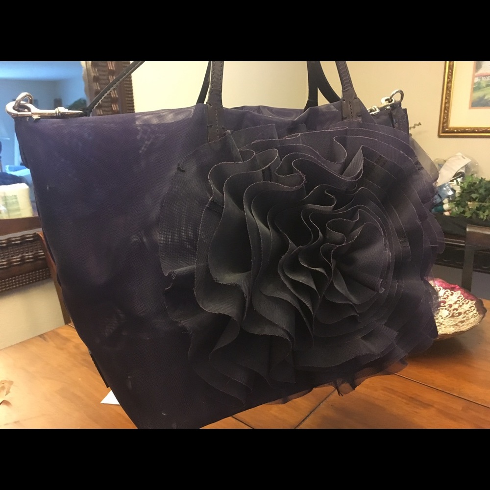 Valentino Petal Tulle Tote