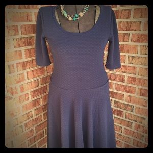 Lularoe NWT Navy Nicole Dress size 2XL