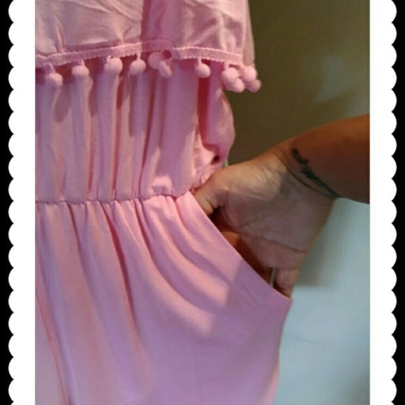 SOLD OUT💕💕PINK ROMPER - Picture 3 of 6