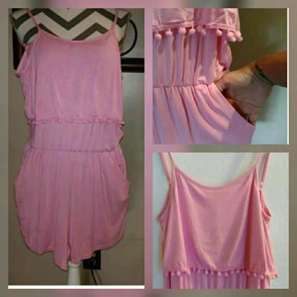 5th & Love Other - SOLD OUT💕💕PINK  ROMPER