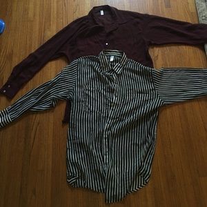 American Apparel Over-sized chiffon tee