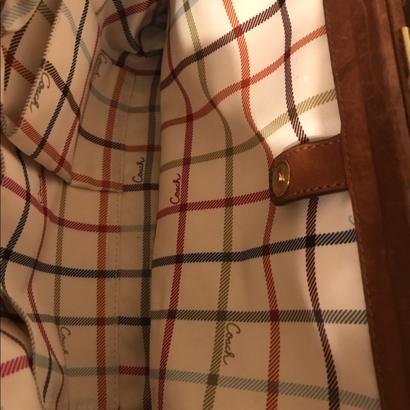 Coach Denim/Leather Purse - Picture 3 of 5