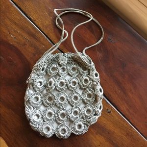 Vintage crochet bag
