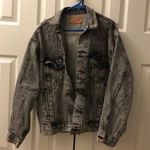 Acid wash Jean jacket