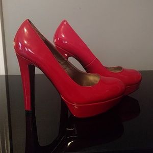 Candy Apple Red Heels
