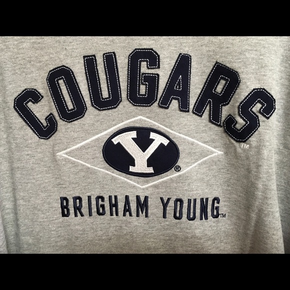 NWT -BYU COUGARS HEAVY DUTY SWEATSHIRT/JERSEY - Picture 6 of 6