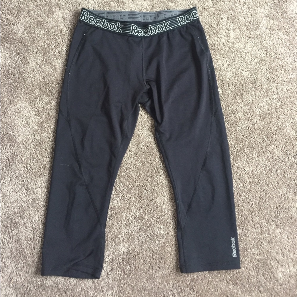Reebok athletic capris