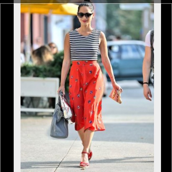 New crop top stripe outfitters tank blouse urban - Picture 1 of 3