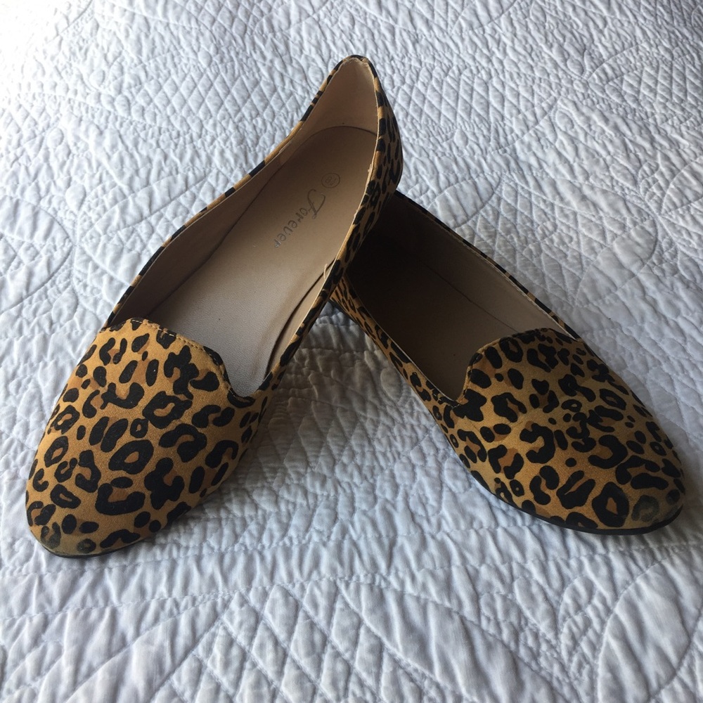 Cheetah Print Flats