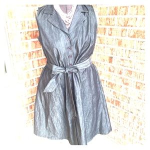 Lane Bryant Retro style denim dress SZ18