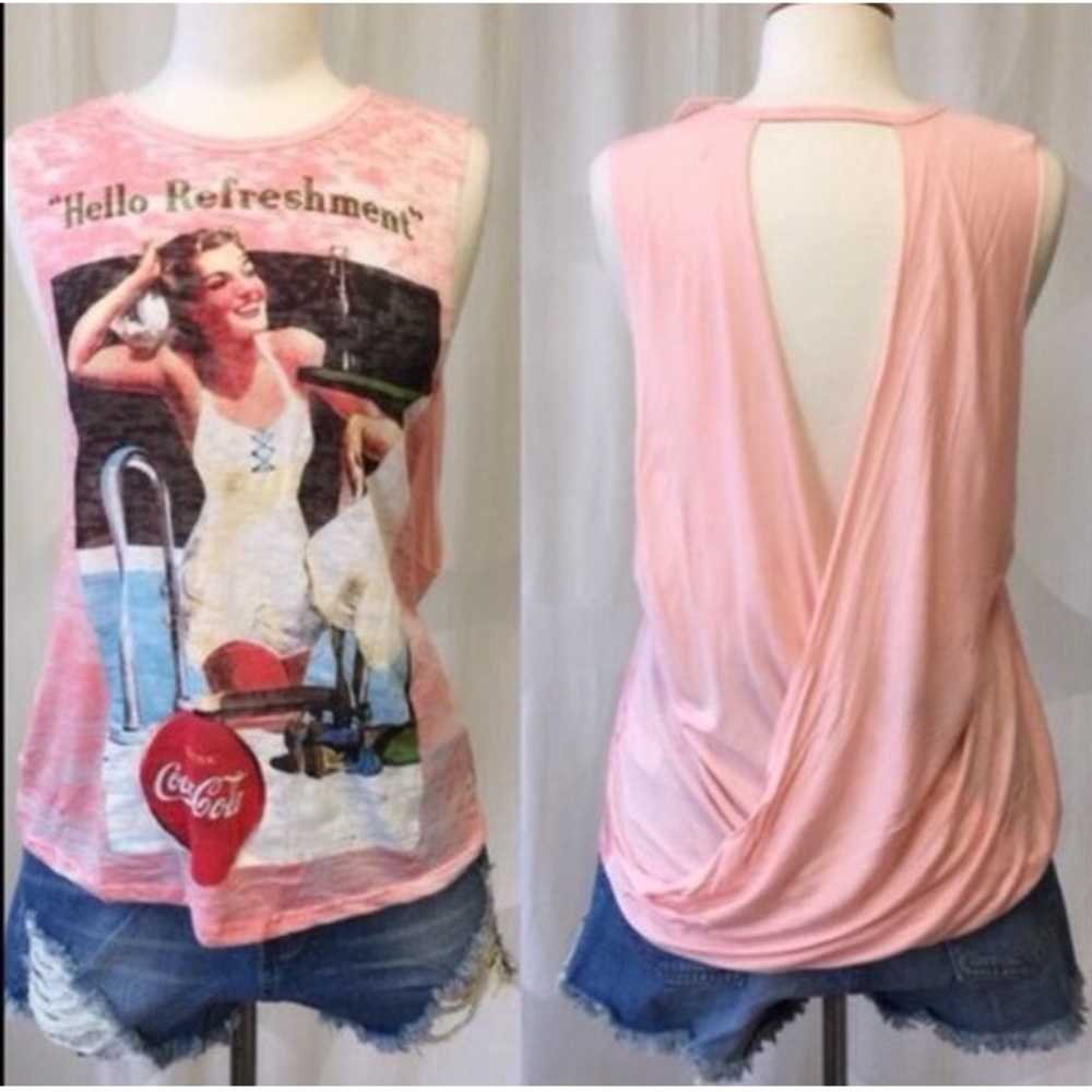 Coca Cola Open Back Tank