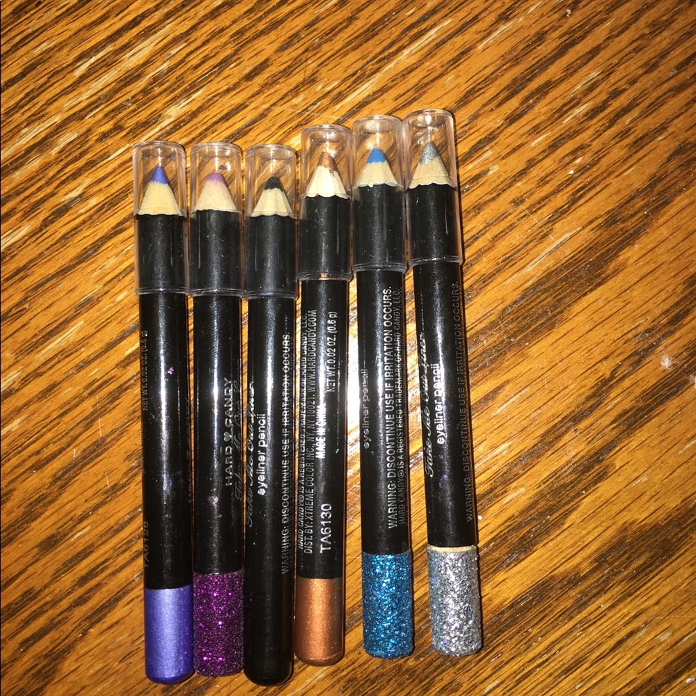 6 hard candy liners