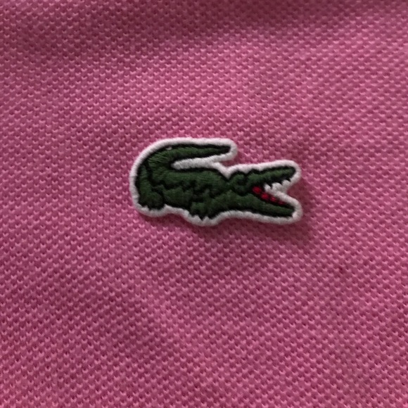 Pink Lacoste Polo - Picture 3 of 3