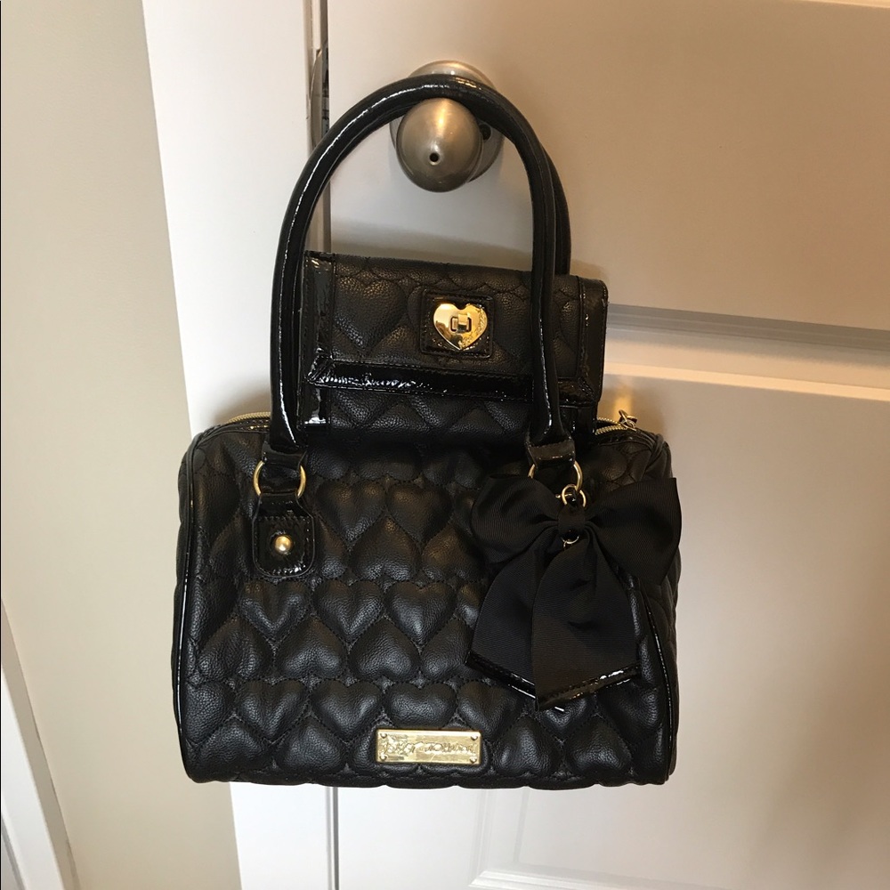 Betsey Johnson purse with matching wallet