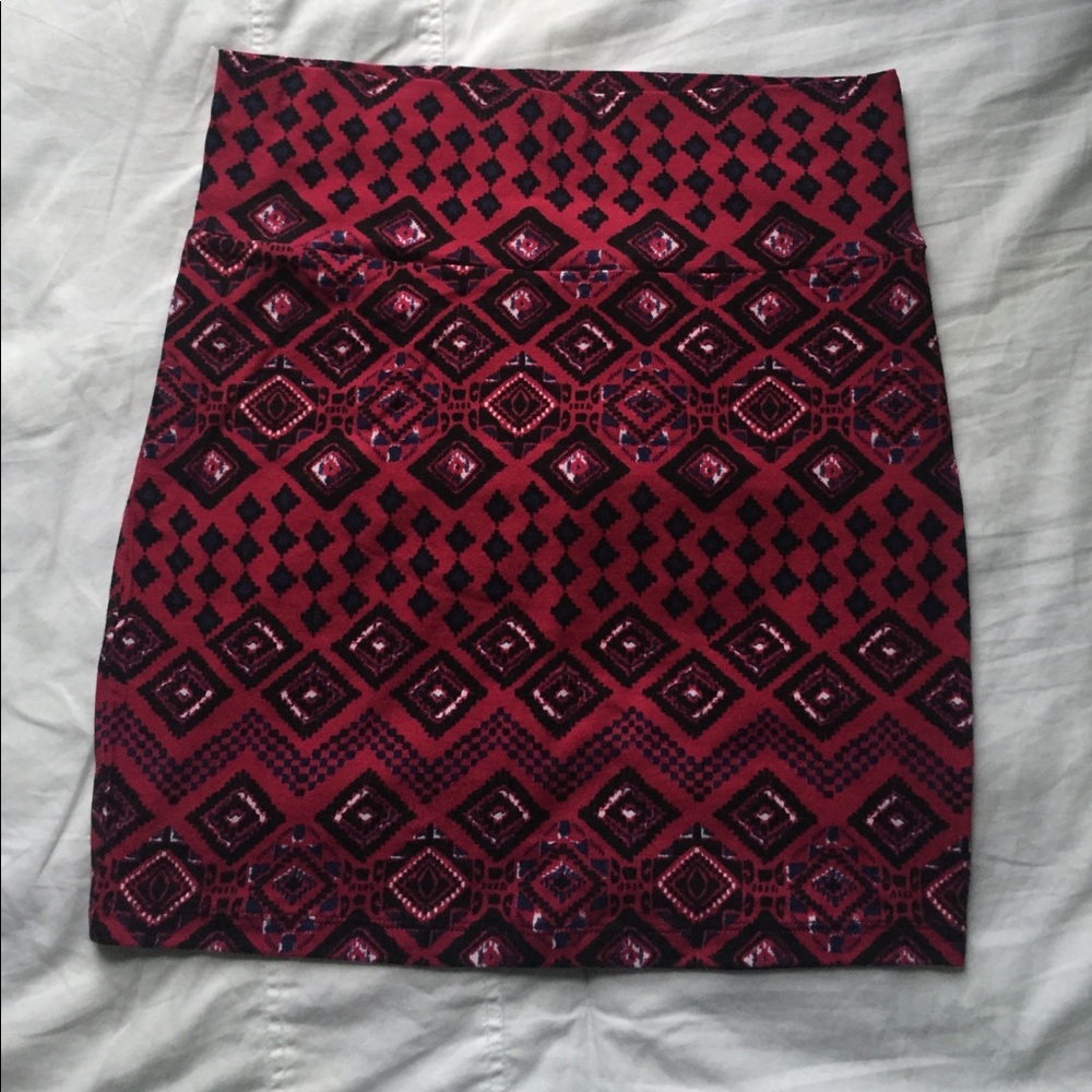 Magenta Charlotte Russe Mini Skirt