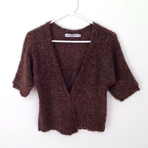 Cotton Emporium brown cardigan sweater - HP
