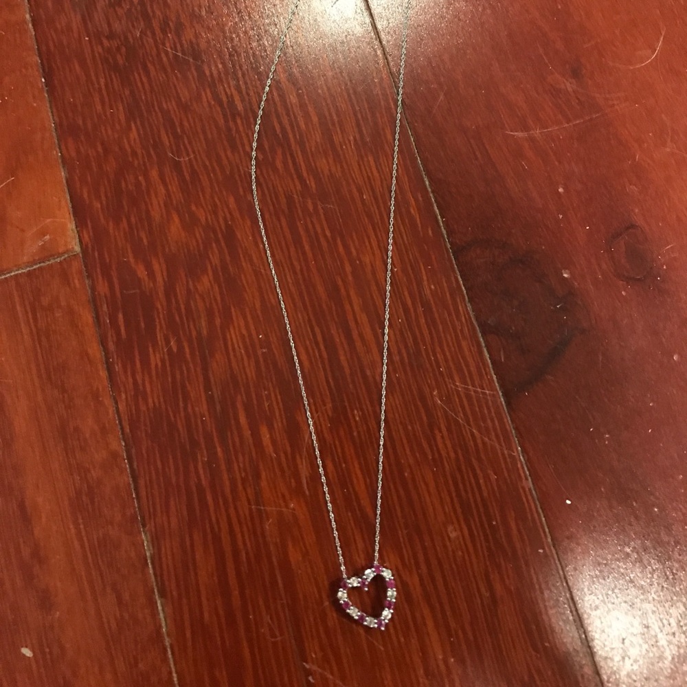 Ruby and Diamond Necklace