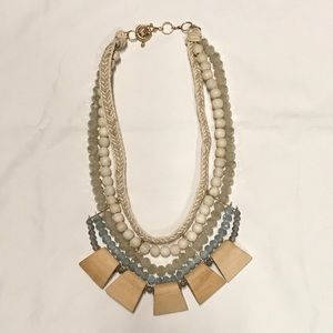 Wood and Beads Necklace