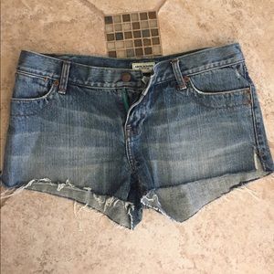 Denim shorts