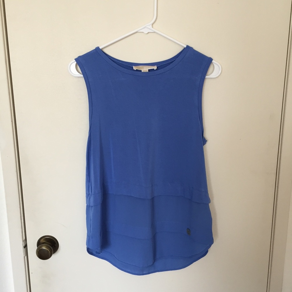 Periwinkle sleeveless top
