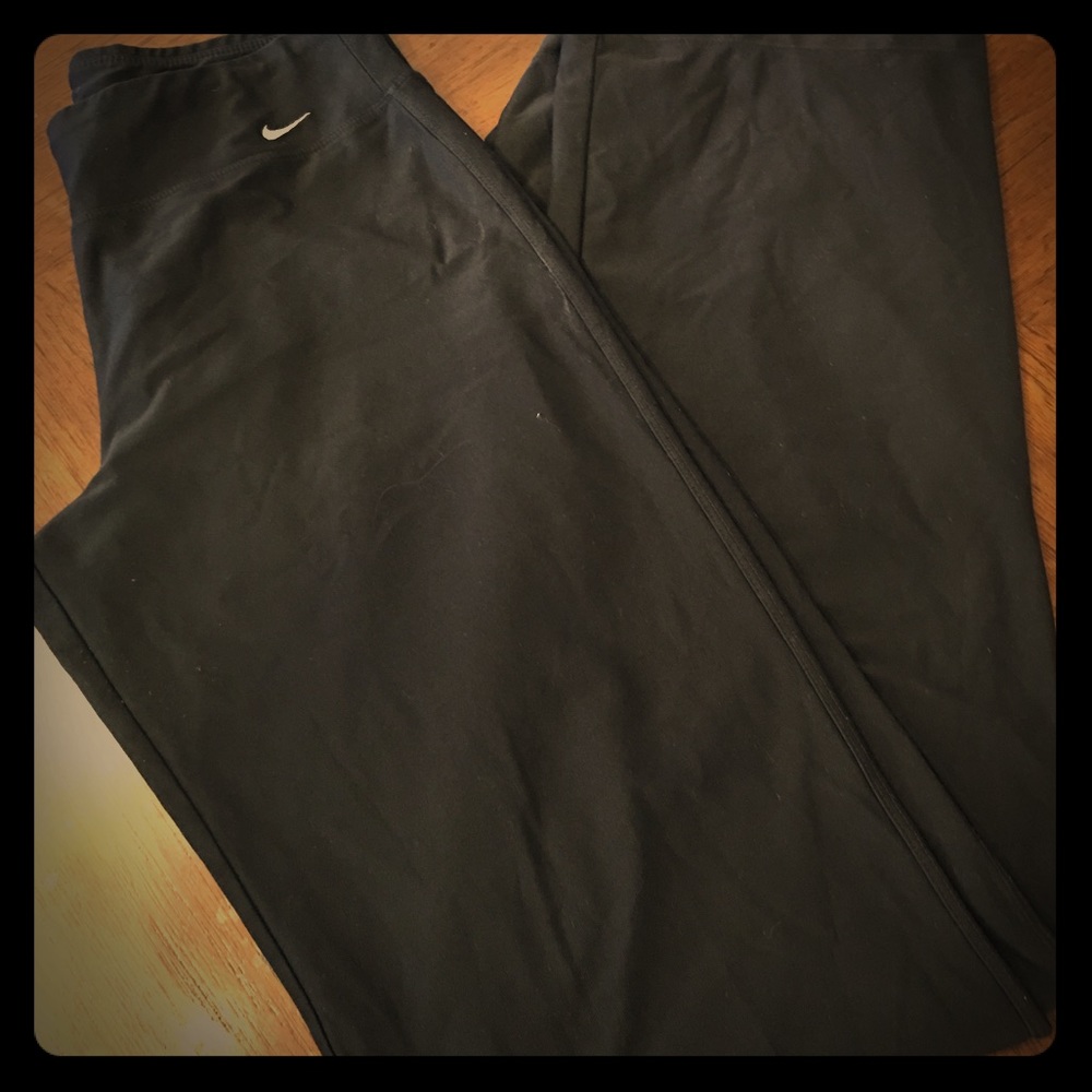 Black Nike Dri Fit Workout Pants