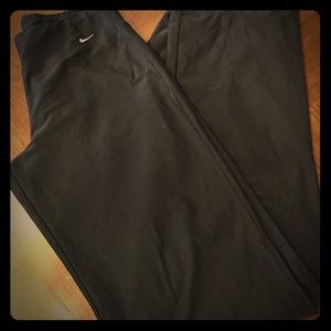 Black Nike Dri Fit Workout Pants