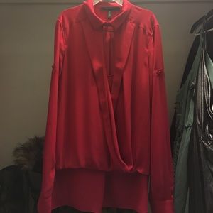 BCBG long sleeve blouse