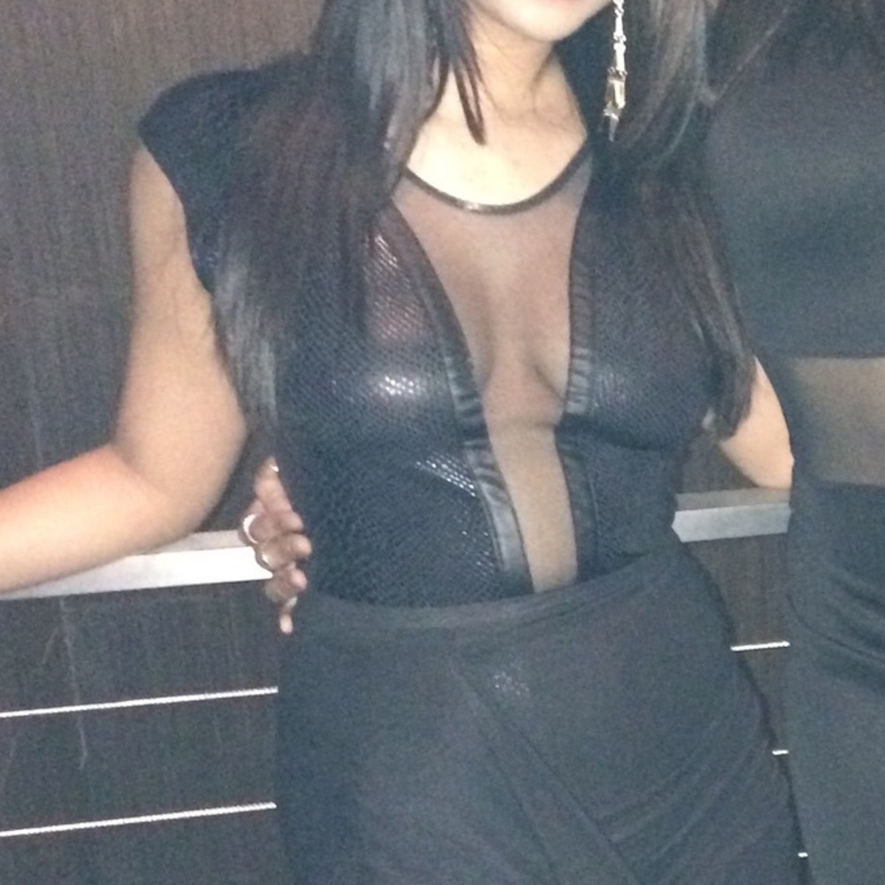 Snake skin replica body suit
