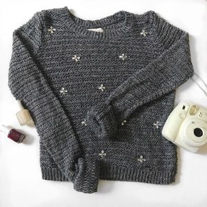 Grey Sparkle Sweater