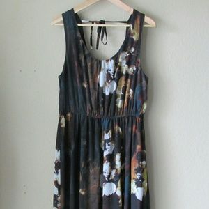 Plus Size Maxi Floral Boho Dress XL