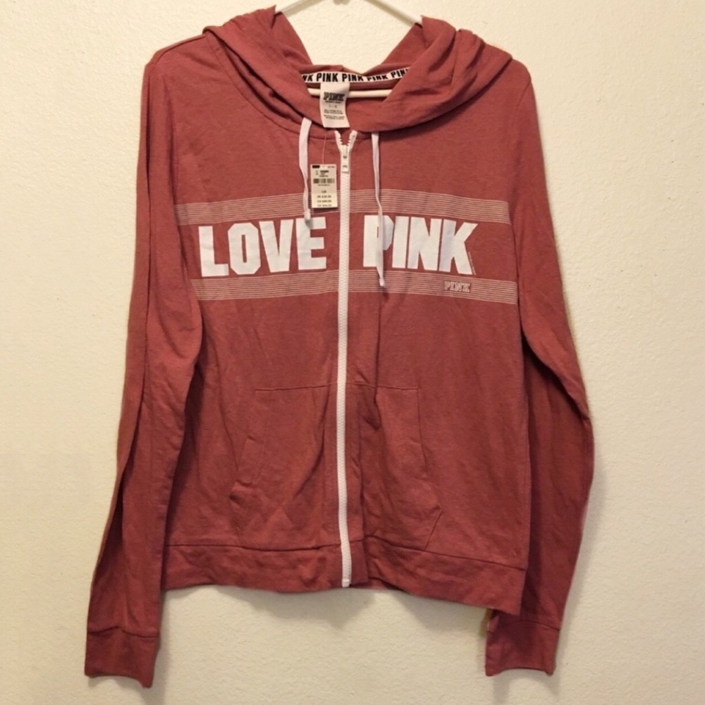 NWT Victoria’s Secret PINK Beach Zip Hoodie