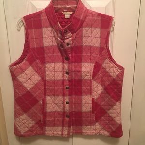 Christopher Banks quilted vest