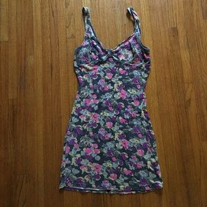 Free People Floral Stretch Mini dress