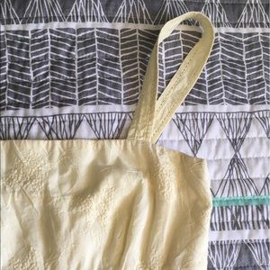 Gap cream yellow sundress size-10