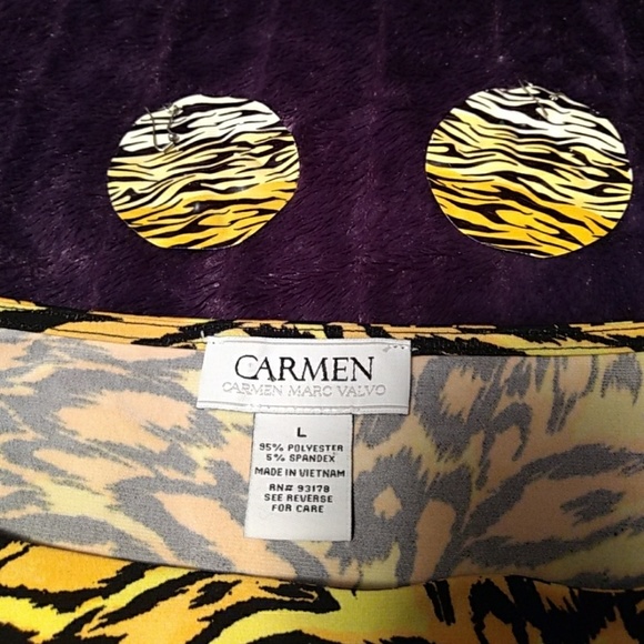 Zebra Print Top - Picture 2 of 3