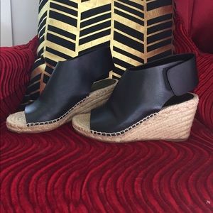 Authentic Céline Espadrille wedge sandals