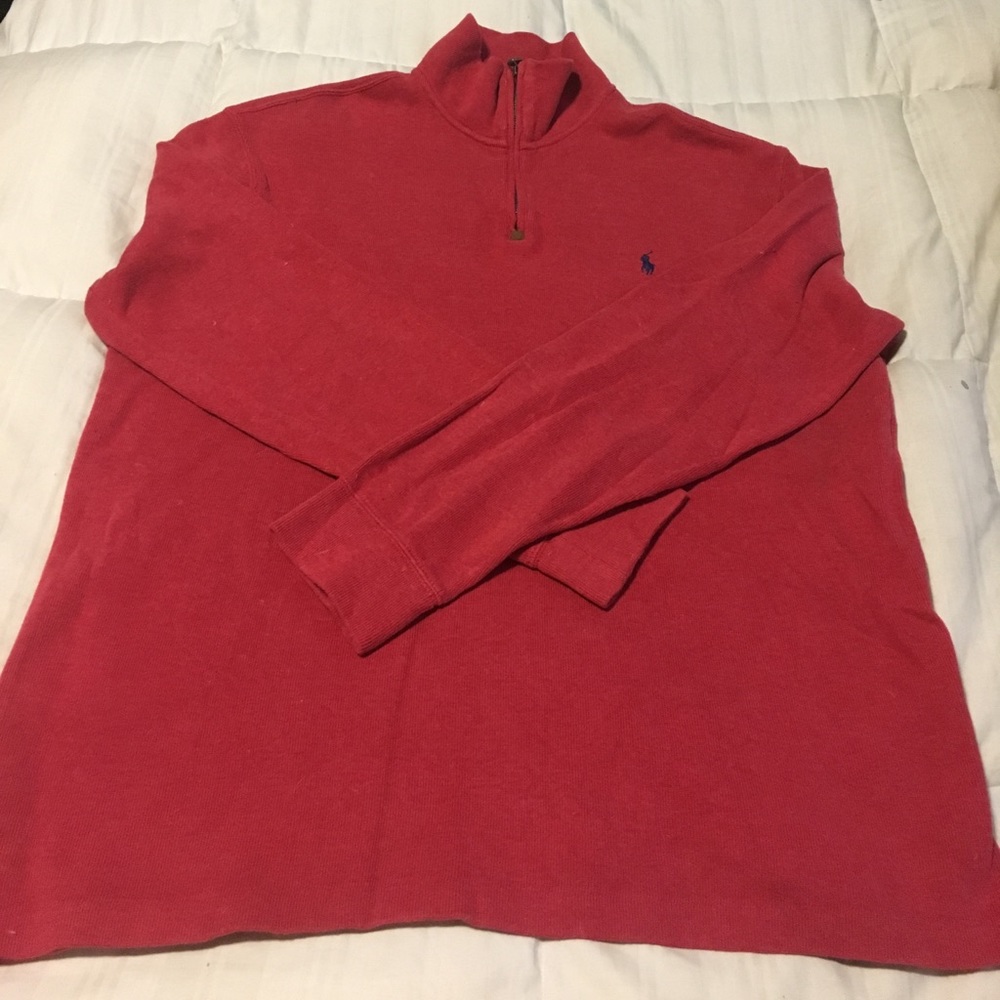 Men's polo sweater