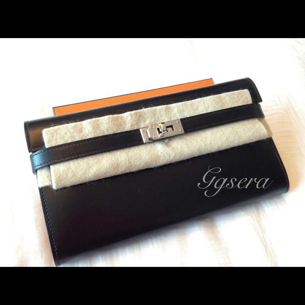 LOOKING FOR KELLY WALLET IN BOX CALF LEATHER