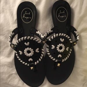 Georgica Jelly Jack Rogers sandals, size 7