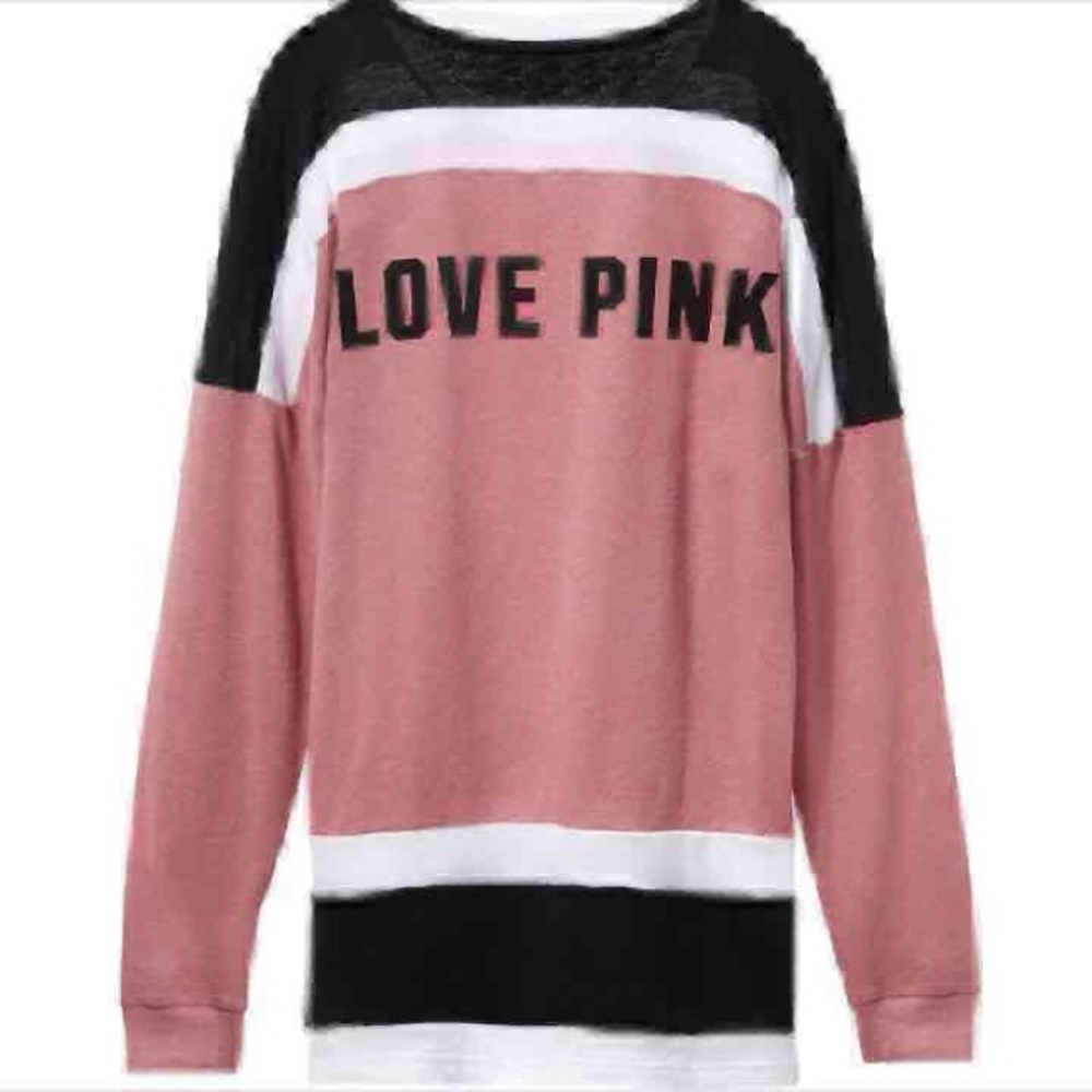 VS PINK varsity crew size XS