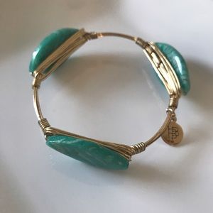 Bourbon and Bowties Blue Stone Bracelet