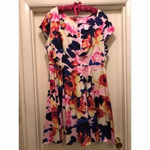 Plus Size 1X Floral Dress from Modcloth