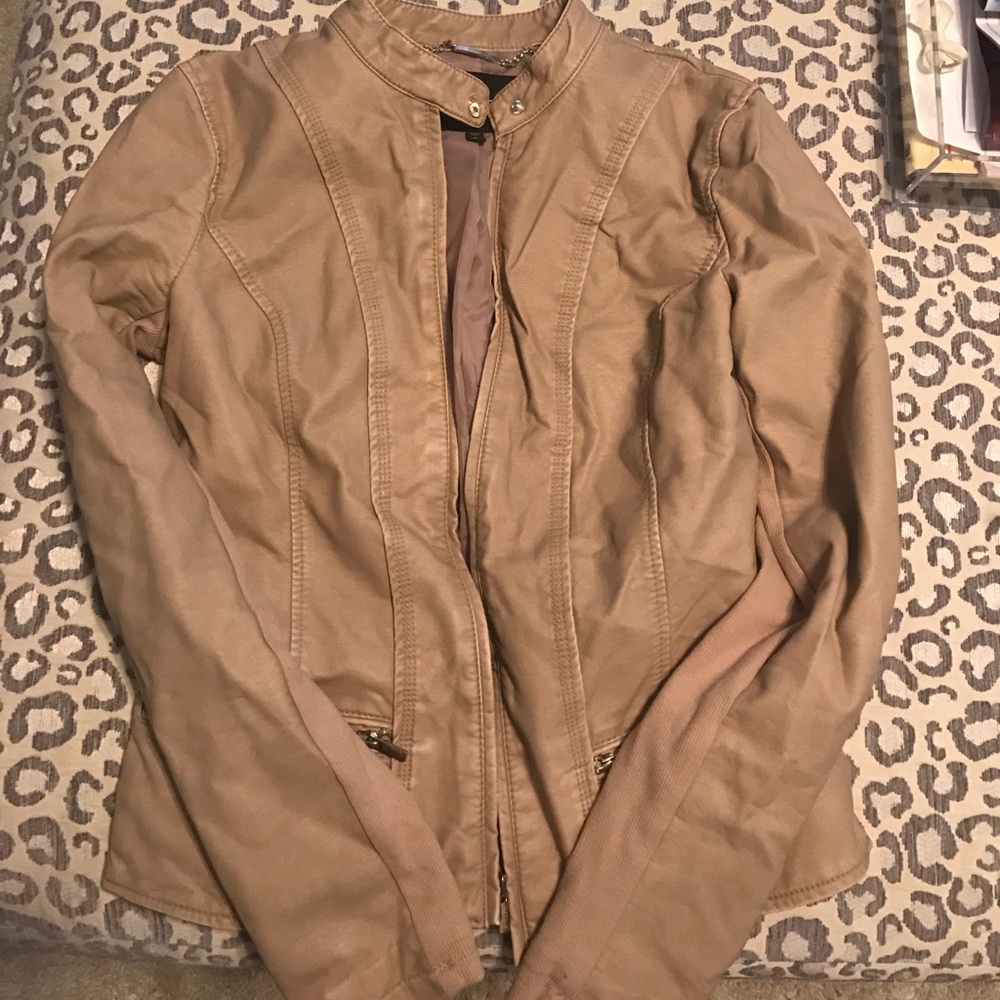 Express leather jacket