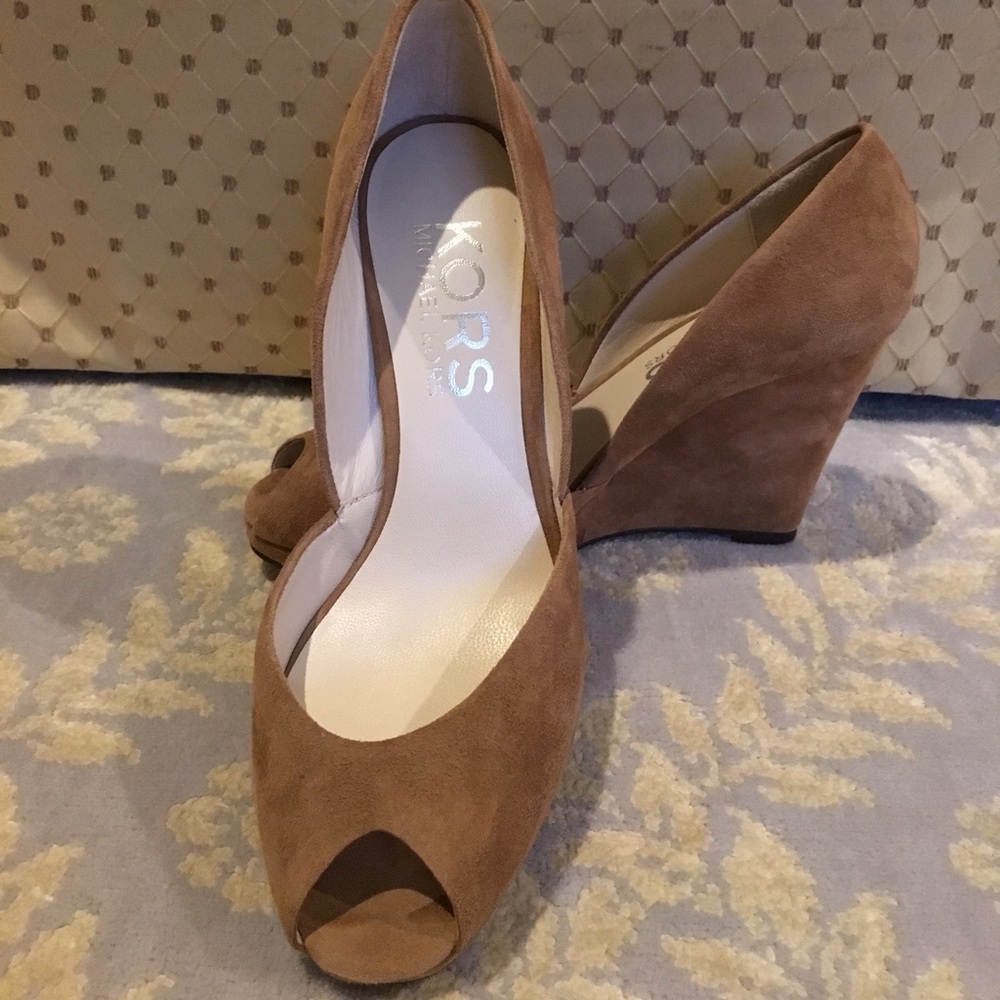 Michael Kors Suede Wedge