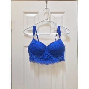 Vibrant blue large bralette