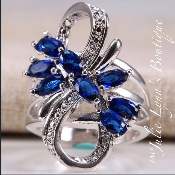 Jewelry - Infinity Sapphire Ring