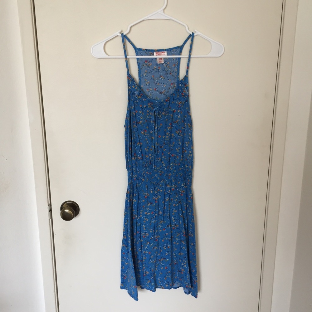 Floral print sun dress