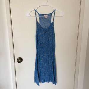 Floral print sun dress