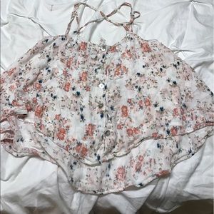 Floral Crop Top